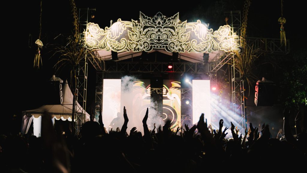 AXEAN Festival Bali 2026 main stage atmosphere with international audience and performers