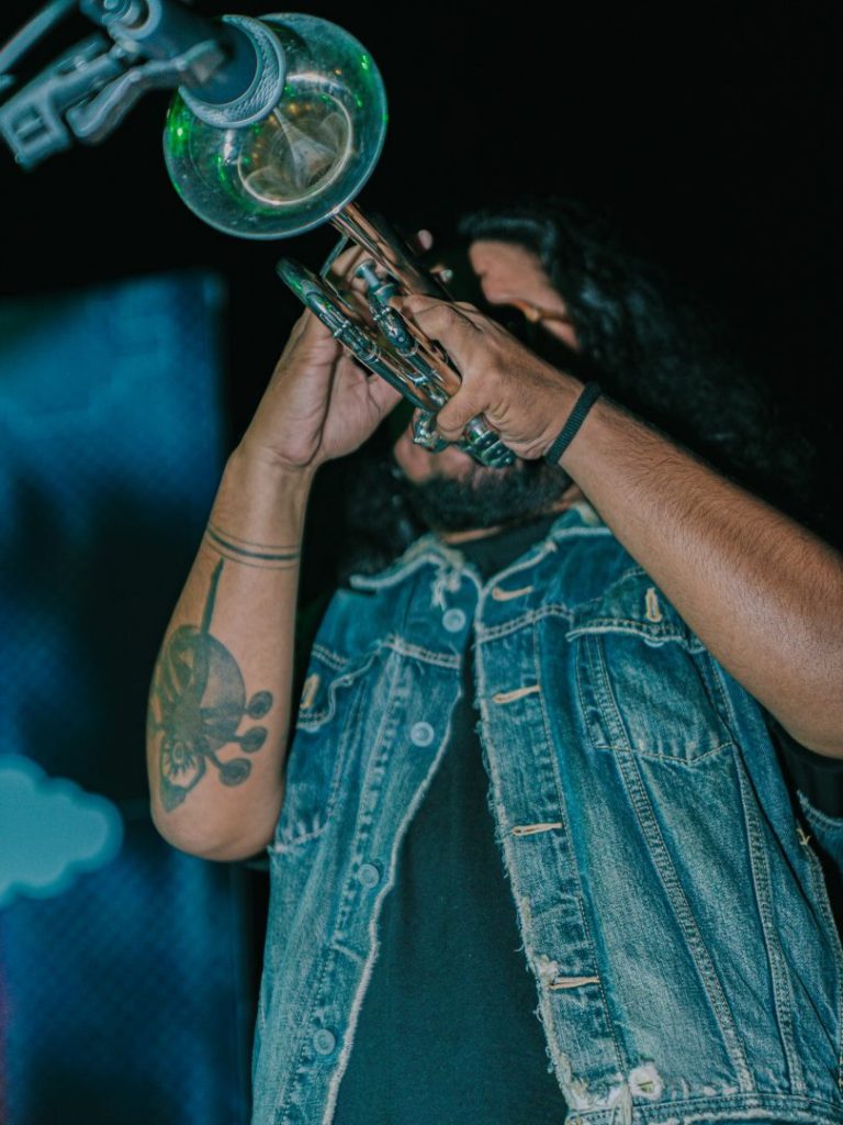 Morbid Monke performing music at AXEAN Festival Bali Jimbaran Hub