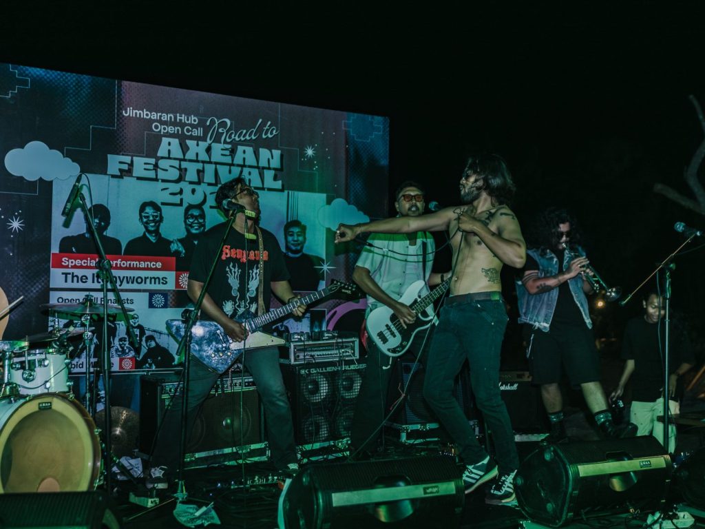 Morbid Monke performing music at AXEAN Festival Bali Jimbaran Hub