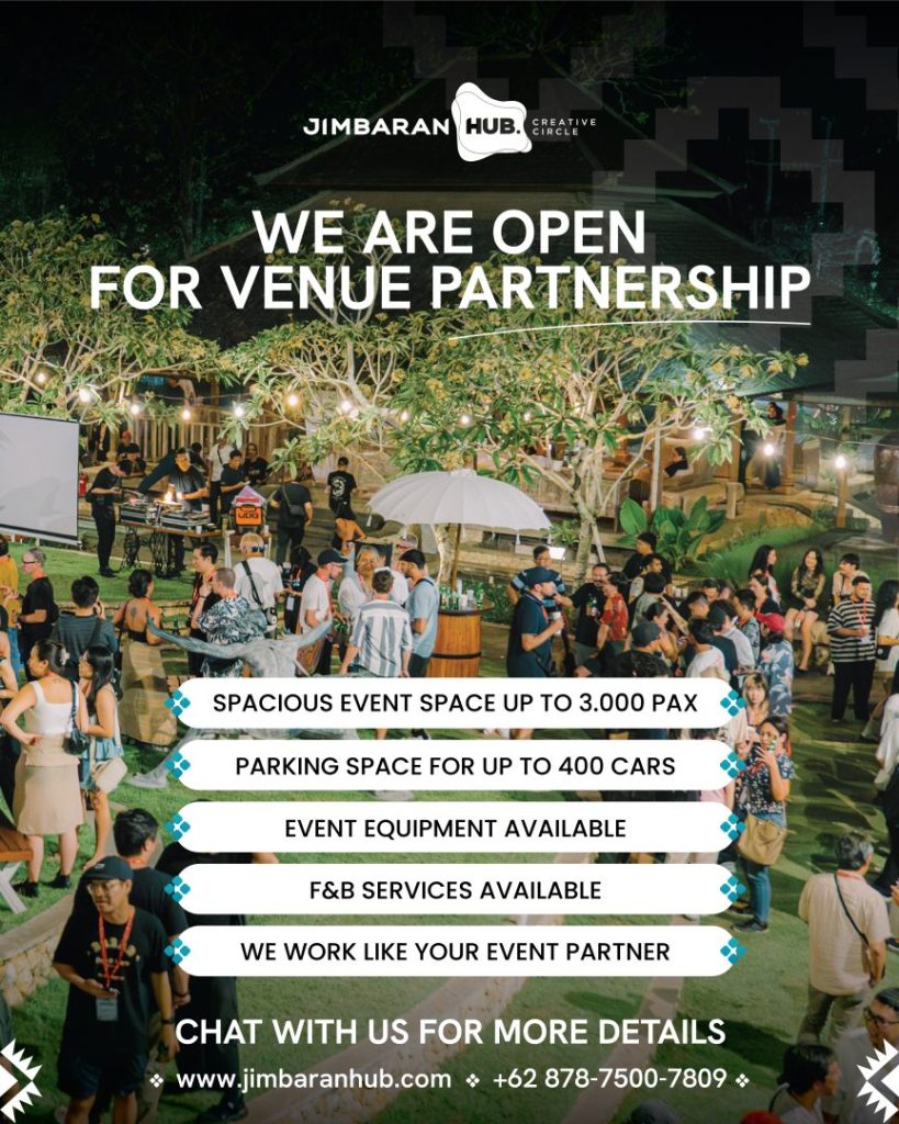 Venue Partnership for festival, corporate event in Jimbaran Bali