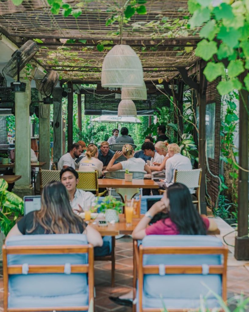 Colabo Cafe Jimbaran Hub Bali brunch cafe and digital nomad workspace