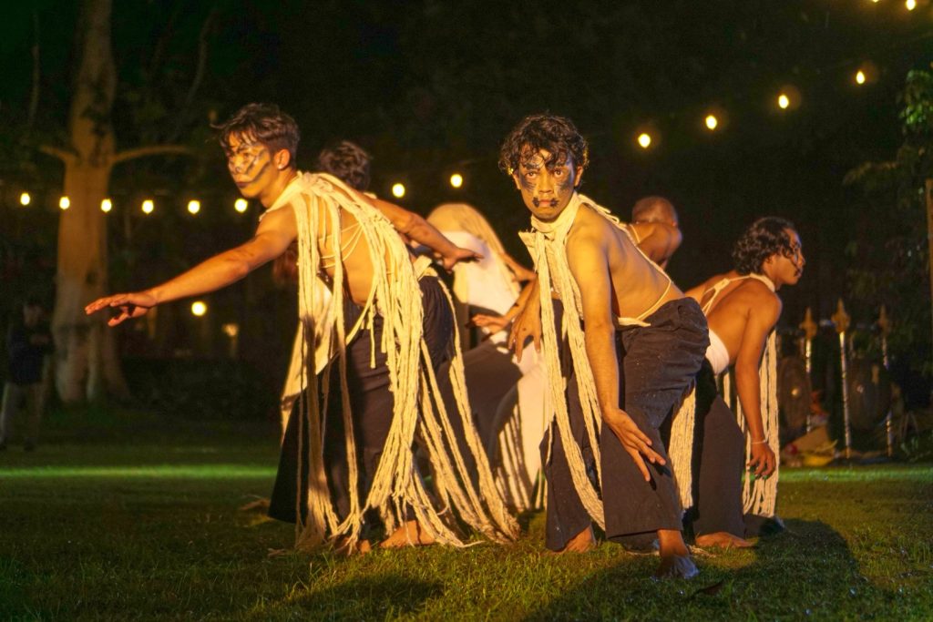 Traditional Balinese food showcase and lawar cooking competition at JIMBAFEST Bali