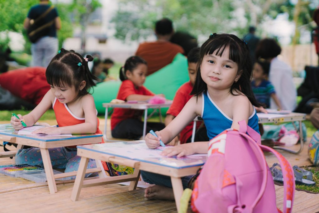 Participants joining hands-on creative workshop at JIMBAFEST Bali community festival